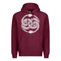 Burgundy auryn neverending story Premium Hoodie - artisFamous