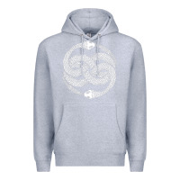 Heather Grey auryn neverending story Premium Hoodie - artisFamous