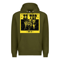 Army Green zz top  goin  50 Premium Hoodie - artisFamous