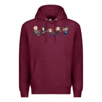 Burgundy Dream Theater Premium Hoodie - artisFamous