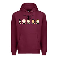 Burgundy Dream Theater Premium Hoodie - artisFamous