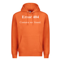 Carrot 404 costume not found in white version Premium Hoodie - artisFamous