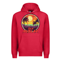Cardinal isla nublar holiday Premium Hoodie - artisFamous