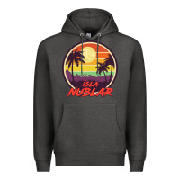 Charcoal Heather isla nublar holiday Premium Hoodie - artisFamous