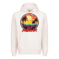 Pale Pink isla nublar holiday Premium Hoodie - artisFamous