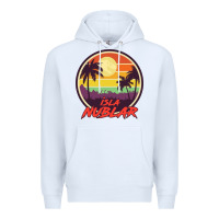 White isla nublar holiday Premium Hoodie - artisFamous