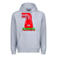 Heather Grey fu manchu Premium Hoodie - artisFamous