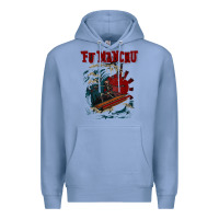 Colony Blue fu manchu Premium Hoodie - artisFamous