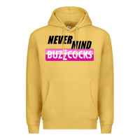 Antique Gold Never Mind the Buzzcocks Premium Hoodie - artisFamous
