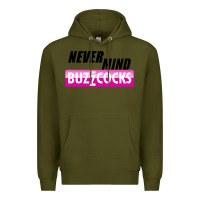 Army Green Never Mind the Buzzcocks Premium Hoodie - artisFamous