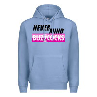 Colony Blue Never Mind the Buzzcocks Premium Hoodie - artisFamous
