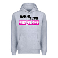 Heather Grey Never Mind the Buzzcocks Premium Hoodie - artisFamous