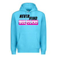 Ocean Blue Never Mind the Buzzcocks Premium Hoodie - artisFamous