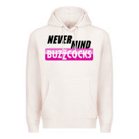 Pale Pink Never Mind the Buzzcocks Premium Hoodie - artisFamous