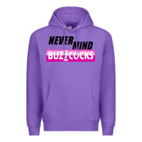 Purple Never Mind the Buzzcocks Premium Hoodie - artisFamous