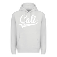 Dove Grey camo cali Premium Hoodie - artisFamous