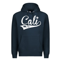 Navy camo cali Premium Hoodie - artisFamous