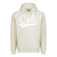 Oatmeal Heather camo cali Premium Hoodie - artisFamous