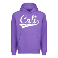 Purple camo cali Premium Hoodie - artisFamous