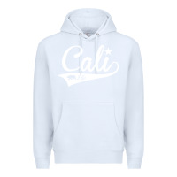 White camo cali Premium Hoodie - artisFamous