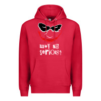Cardinal why so serious Premium Hoodie - artisFamous