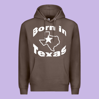 Born In Texas Premium Hoodie Designed By Artisfamous