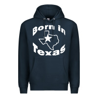 Navy born in texas Premium Hoodie - artisFamous