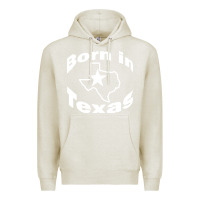 Oatmeal Heather born in texas Premium Hoodie - artisFamous