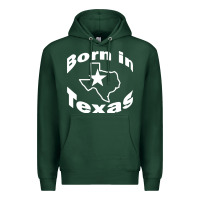 Sports Green born in texas Premium Hoodie - artisFamous
