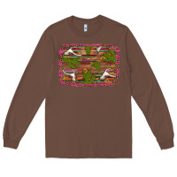 Chestnut cinco de mayo bullskull and cactus Long Sleeve Tee - Artiststas