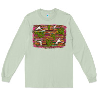 Matcha cinco de mayo bullskull and cactus Long Sleeve Tee - Artiststas