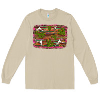 Mushroom cinco de mayo bullskull and cactus Long Sleeve Tee - Artiststas