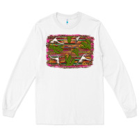 White cinco de mayo bullskull and cactus Long Sleeve Tee - Artiststas