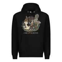 Black Circa Survive Premium Hoodie - artisFamous