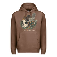 Chestnut Circa Survive Premium Hoodie - artisFamous