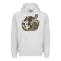 Dove Grey Circa Survive Premium Hoodie - artisFamous