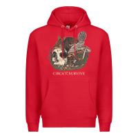 Red Circa Survive Premium Hoodie - artisFamous