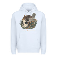White Circa Survive Premium Hoodie - artisFamous