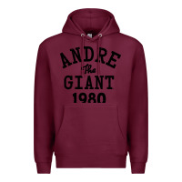 Burgundy andre the giant 1980 Premium Hoodie - artisFamous