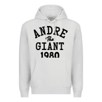 Dove Grey andre the giant 1980 Premium Hoodie - artisFamous
