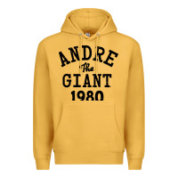 Mustard andre the giant 1980 Premium Hoodie - artisFamous