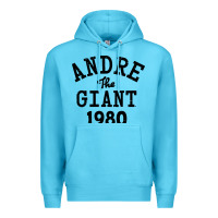 Ocean Blue andre the giant 1980 Premium Hoodie - artisFamous