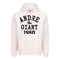 Pale Pink andre the giant 1980 Premium Hoodie - artisFamous