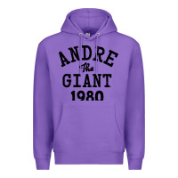 Purple andre the giant 1980 Premium Hoodie - artisFamous