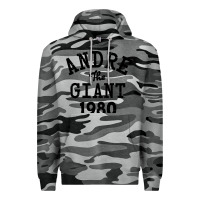 Slate Camo andre the giant 1980 Premium Hoodie - artisFamous