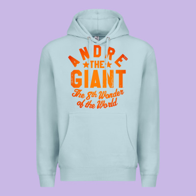 Andre The Giant 8th Wonder Of The World Premium Hoodie Designed By Artisfamous