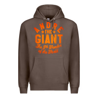 Coffee andre the giant 8th wonder of the world Premium Hoodie - artisFamous