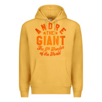 Mustard andre the giant 8th wonder of the world Premium Hoodie - artisFamous