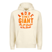 Sandshell andre the giant 8th wonder of the world Premium Hoodie - artisFamous