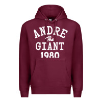 Burgundy andre the giant 1980 Premium Hoodie - artisFamous